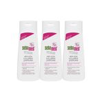 Sebamed Şampuan 400ml Her Gün Kullanım, Tüm Saç Tipleri İçin, 3'lü Set