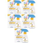 Sebamed Sun Care Bebek Güneş Losyonu Kremi Sprey 50+ Faktör 200ML (Hassas Ciltler İçin) (5 Li Set)