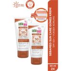 Sebamed Sun Care SPF 50+Üçlü Yüksek Koruma Güneş Kremi x2 Adet -Plaj Havlusu Hediyeli Set
