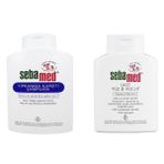 Sebamed Yipranmis Saclara Karsi Sampuan 400Ml Ve Yuz & Vucut Yikama Likiti 200Ml 2Li Set