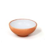 Sebat Yapı Home 6'lı Avanos Toprak Kase Reçellik, Sosluk, Çerezlik Renkli Sırlı 7 cm. - Antik Sarı