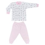 Sebi 2218 Pembe Bebek Pijama Takımı