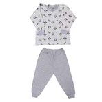 Sebi 2405 Gri Bebek Pijama Takımı