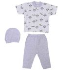 Sebi Bebe Bebek Pijama Takımı 4015 SBB-4015-BYZGR