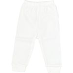 Sebi Bebe Manşetli Bebek Pantolonu 5931 - Beyaz - 6 - 9 Ay