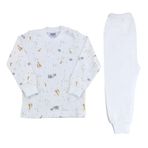 Sebi Bebe Prime Pijama Takımı, 1 Yaş, IB76471, Krem, üniseks-bebek