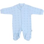 Sebi Bebe Yıldız Ayıcık Bebek Tulumu 9540 - Mavi - 3 - 6 Ay