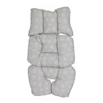 Sebi Bebek Arabası ve Puset Minderi Gri 60x33 cm, IB76506