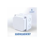 sebox Sıva Üstü Kare Buat Kutu 110x110x97 - 1 Adet