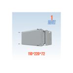 sebox Sıva Üstü Kare Buat Kutu 110x220x72 (1 Adet)