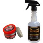 Sebura 2'li Paket/ Oto Araç Güneş Yanık Giderici Vernik Sökücü Araba Güneş Yanığı Giderici (500ML) ve Süper Parlaklık Üstün Koruma Pasta Cila Çizik Giderici Carnauba (250ML)