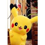 sebura Pikachu Pokemon Peluş Oyuncak Pikaçu Oyuncak Büyük Boy 40 Cm