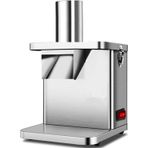 Sebze Dilimleyici, 200w Elektrikli Sebze Dicer, Paslanmaz Çelik Otomatik Meyve ve Sebze Kesici, Sebze Dicer Küçük Boy, Büyük Kapasiteli, Restoranlar Ev Mutfağı için, 6mm