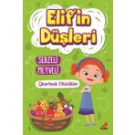 Sebzeli Meyveli-Çıkartmalı Etkinlikler-Elifin Düşleri Erdem Çocuk