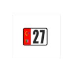 Seç Plaka Hologramlı Ay Yıldız Tr Sticker Etiket Araç Sticker