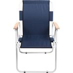 Secen Art Ahşap Kollu Katlanır Kamp Sandalyesi - 6456 Ecorce Tube Marron - Polyester
