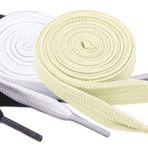 Sechunk Katı Düz Ayakkabı Bağcığı Atletik Ayakkabı Dantelleri Renk Dizeleri Sneaker için 29 Renk, Bej Siyah Beyaz, 60cm