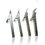 Seçilir 4 Adet 20 cm 2x2 cm Profilli Katlanır Galvaniz Kaplama Metal Yer Sofrası Masa Ayağı + Vida