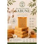 Secille Organic Keçi Sütü Bal ve Polen Sabunu 120g-Soğuk Döküm El Yapımı Doğal Sabun