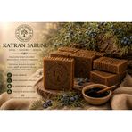 Secille Organic Soğuk Döküm Ardıç Katranı Sabunu 120g-El Yapımı Doğal Sabun-Secille Organic Juniper Tar Soap 120g Cold Process Handmade Natural Soap