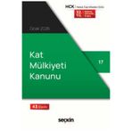 Seçkin Yayıncılık Kat Mülkiyeti Kanunu (Cep Kitabı) 43. Baskı, Ocak 2026