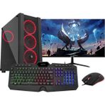 Seclife GM-1258 i5-12400F 16GB RAM 512GB 4GB R9 370 500 W FreeDOS 24 inç Monitör Oyun Bilgisayarı