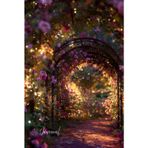 Secret Garden Rose Trellis Journal: A Peaceful Writing Notebook with Tranquil Gothic Charm, Vivid Colors, and Whimsical Zen Atmosphere