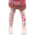 Secret Moda Izel Tül Baskılı Çocuk Külotlu Çorap 11 12 Yaş - 11 - 12 Yaş - Renkli