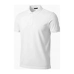 Secret Sita Erkek Pike Kumaş Düğmeli Yaka Regular Fit Günlük Kısa Kol Tişört Tshirt Beyaz - XL