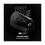Section XR1 Kablosuz Oyuncu Mouse, 10000 DPI, RGB Aydınlatma, 6 Tuş, 2.4G + Bluetooth + Kablolu, Type-C Şarjlı