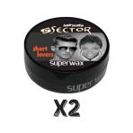Sector 2x150 ml Hairmate Superwax Islak Görünüm Siyah Wax