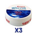Sector 3x150 ml Hairmate Superwax Ultra Sert Mavi Wax