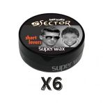 Sector 6x150 ml Hairmate Superwax Islak Görünüm Siyah Wax
