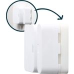 Security Sensor Spacers SimpliSafe ile Uyumlu Magnet Yükseltici - SimpliSafe Kablosuz Ev Güvenlik Sistemi için Kendinden Yapışkanlı Kendin Yap Mıknatıs Yan Ara Parçası, ve Mıknatıs Dahil Değildir (0,25 inç)