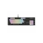 SECUZİ LIG Noker RGB Mekanik Türkçe Kablolu Oyuncu Klavyesi I Blue Switch I N-Key Rollover I Anti-Ghosting