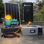 Sed Solar Enerji Deposu 2000W Lityum Güneş Enerjisi Paketi - YOK
