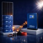 Sed Solar Enerji Deposu 3kw Solar Enerji Paketi – 395W Panel, 200AH Jel Akü - YOK