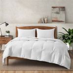 Seda Home Art %100 Kaz Tüyü Yorgan Tek Kişilik 155X215 cm ,otel ve Ev Kullanımına Uygun - 155 x 215 cm - Beyaz