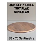 SEDAŞ LIVING UNITS 70 X 70 TEKLİ SUNTALAM SEHPA ÜST TABLASI DEKORASYON SUNUM TABAĞI