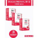 Seddar Collection Ocean Methyl B12 Sprey 1000 Mg 10 ml 3 Adet - Tekli