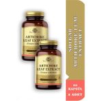 Seddar Collection Solgar Artichoke Leaf Extract 60 Kapsül x 2 Adet - Tekli