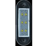 Sedef 6 Ledli Üniversal Plaka Lamba 12-24 Volt Beyaz 2 Adet