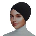 Sedef Bayan Tesettür Dış Bone Hazır Türban Çapraz Bone