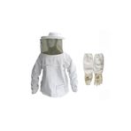 sedef beekeeping Arıcı Mont Kıyafet Maske Set L (Mont maske+arıcı uzun eldiven) 04292