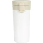 Sedef Silver Çelik Termos Bardak 380 ml Thermos Mug Kupa Araç Termos Coffee Cup SDF522 Tea Cups - Beyaz
