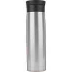 Sedef Silver Çelik Termos Bardak 500 ml Bitki Çayı Demleme Bardağı Tea Cups Thermos Mug Kupa Araç Termos SDF889 - Gümüş