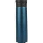 Sedef Silver Çelik Termos Bardak 500 ml Bitki Çayı Demleme Bardağı Tea Cups Thermos Mug Kupa Araç Termos SDF889 - Mavi
