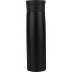 Sedef Silver Çelik Termos Bardak 500 ml Bitki Çayı Demleme Bardağı Tea Cups Thermos Mug Kupa Araç Termos SDF889 - Siyah