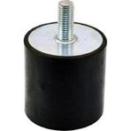 Sedef Titreşim Takozu D Tip Lastik Takoz Pullu 150X50