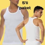 Sedef Yıldızı Ekonomik 5li Paket Sedef Yıldız ve Spor Atlet - Beyaz